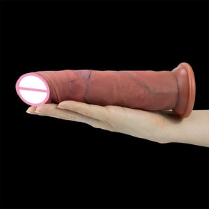 Realistischer Rocket Raccoon Silikon-<span class=keywords><strong>Dildo</strong></span> mit Saugnapf, dicker Penis, Masturbations-Sexspielzeug, gleitende Vorhaut, sicherer Sex für Frauen - Product Image 3