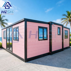 Casa Contenedor Prefabricada de Acero de 20 y 40 Pies, Expandible, Plegable, Portátil, Tipo Villa, con 1, 2, 3, 4 o 5 Dormitorios - Product Image 2