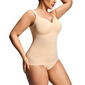 Ropa Moldeadora de Nylon sin Costuras de Talla Grande para Mujer, Estilo Europeo y Americano, Control de Abdomen Fuerte, Venta al por Mayor, Marca Privada ODM - Product Image 1