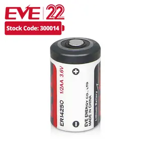 Eve Litio Primaria Batteria ER14250 Batterie Usa E Getta 3.6V 1.2Ah C per Automatic Contatori Intelligenti