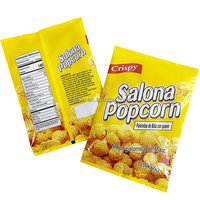 Emballage alimentaire personnalisé imprimé, scellable à la chaleur, en aluminium, pour chips, pop-corn, croustilles, sacs pour emballer des en-cas