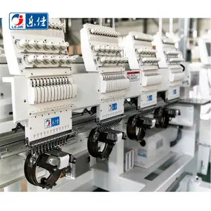 LJ-1204 4 heads 12 colors aari/ tubular embroidery machine