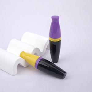 Tube de mascara de maquillage rond petit tube d'eye-liner de graisse avec pointe de brosse en <span class=keywords><strong>feutre</strong></span> personnaliser les matériaux d'emballage de <span class=keywords><strong>sourcil</strong></span> de tube de cils de couleur - Product Image 5