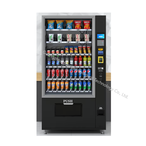 Hot bán 24 giờ công suất lớn tự động combo đồ ăn nhẹ đồ uống và thực phẩm Máy bán hàng tự động - Product Image 1