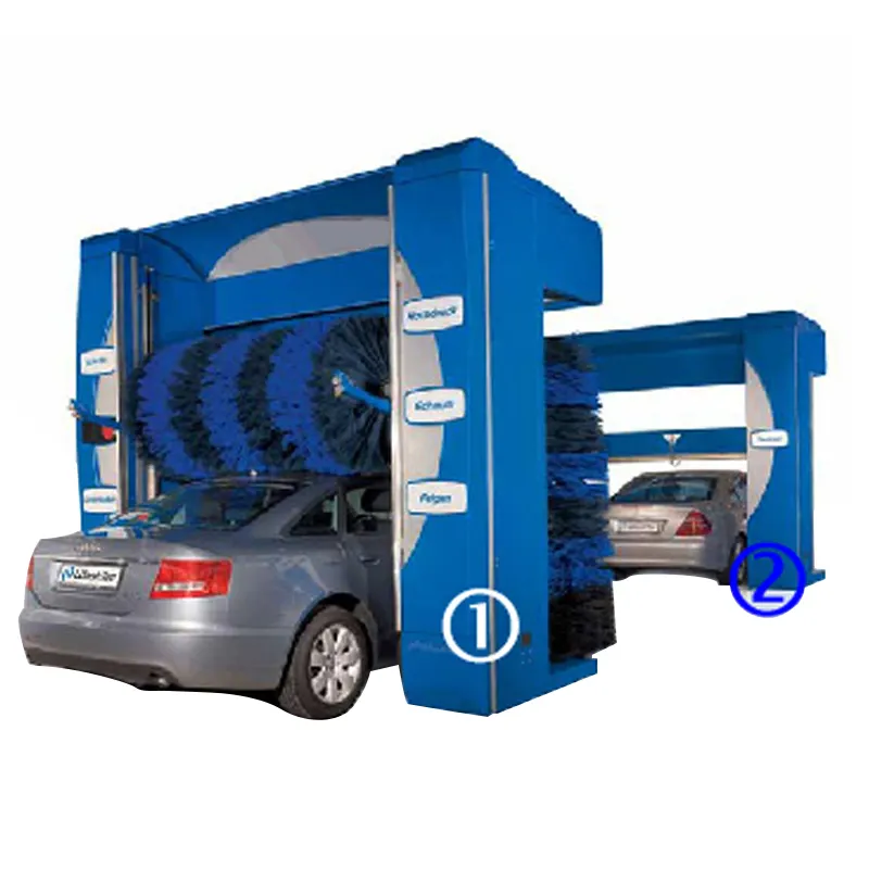 Dubbele Gantry Volautomatische Carwash Prijzen Super Hoge Druk Portaal Type Carwash En Droge Plant Met Borstels