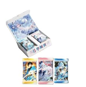 Caja de Sobres de Cartas Coleccionables Genshin Impact CCG TCG Edición Deluxe, Cartas Raras de Anime Aether, Jean, <span class=keywords><strong>Lisa</strong></span>, Lumine, Juego de Cartas Coleccionables - Product Image 1