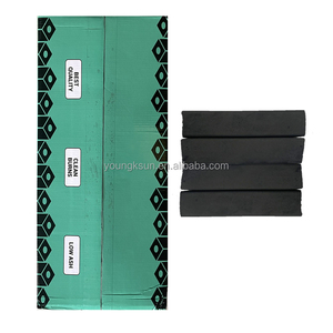 YKS nhà máy bán buôn BBQ than tre gỗ hình vuông tùy chỉnh thương hiệu thịt nướng than - Product Image 3