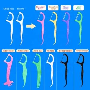 Bâtonnets de Soie <span class=keywords><strong>Dentaire</strong></span> Écologiques Naturels Glisse Facile en Vrac OEM, 30 Pics par Boîte en Plastique dans un Contenant Personnalisé - Product Image 6