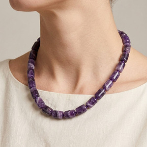Collier pour femme en perles de cristal de pierre naturelle <span class=keywords><strong>Aventurine</strong></span> Zooying, idéal pour la fabrication de bijoux fantaisie DIY, vente en gros - Product Image 5