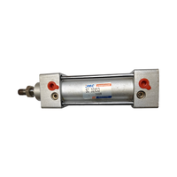 Cylindre pneumatique SC à double action, piston réglable, diamètre de trou 32 40 50 63 80 100 125 160 200 250, acier inoxydable
