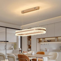 Lustres LED en aluminium de luxe modernes personnalisables VH Décoration intérieure contemporaine Lampes suspendues pour hauteur réglable