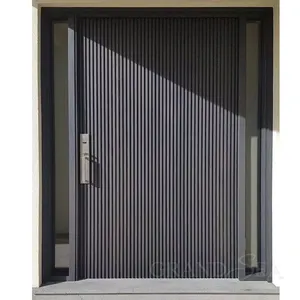 Moderno design americano casa idraulica perno porta cerniera soft close grande ingresso porte esterne moderne porte d'ingresso