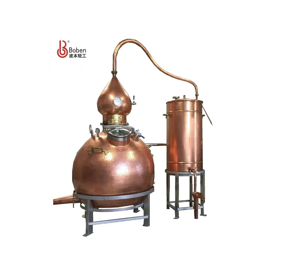 Distillateur d'huile essentielle de fleur équipement de distillation d'huile essentielle encore pour huiles essentielles en vente