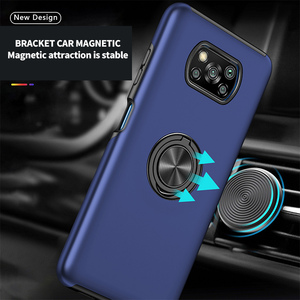 Custodia per telefono con armatura ad anello magnetico per <span class=keywords><strong>Redmi</strong></span> Note 14 Pro 13C 12 cavalletto per telefono per Google PIXEL10 Pro XL per Xiaomi 12 - Product Image 2