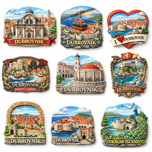 <span class=keywords><strong>Prix</strong></span> de gros Fabricant OEM Aimant de réfrigérateur personnalisé Souvenirs touristiques de Dubrovnik, <span class=keywords><strong>Croatie</strong></span> - Product Image 3
