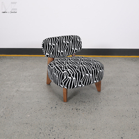 Fauteuil rembourré Wabi Wabi, fabrication sur mesure, fauteuil d'appoint de luxe, style moderne minimaliste, fauteuil de détente pour salon