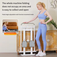 Appareil d'entraînement de musculation verticale pour grimpeurs, avec accoudoirs réglables, hauteur de pédale réglable, pliable, capacité 150 kg, pour la maison
