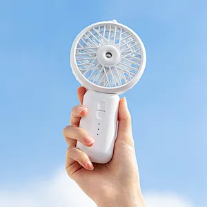 IMYCOO Hot Sales 2000mah Rechargeable Cooling Mist Fan With Water Portable Handheld Misting Fan For Outdoor