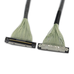 超極細42AWG 30P 0.4mm DF36マイクロ同軸LVDSケーブル（組込みディスプレイ、ドローン用LVDSケーブル、30ピン） - Product Image 4