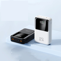 10000mah Power Bank QC Chargeur Mobile Mini Power Bank Portable Charge Rapide LED Affichage Numérique Powerbanks