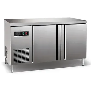 Refrigerador de mesa Industrial, congelador comercial con banco de trabajo, 450L, a la venta