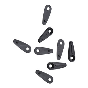 Clips de fixation pour cadre photo 18x7mm en plastique noir en forme de C, accessoires de décoration intérieure - Product Image 5