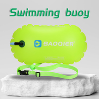 Accès à la natation en eau libre bouée de natation en PVC flotteur de sécurité sac sec à l'air flotteur de remorquage natation flottation gonflable sac de plongée étanche