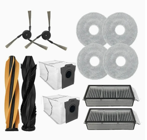 Kit d'Accessoires DREAME X50 <span class=keywords><strong>Pro</strong></span> pour Aspirateur <span class=keywords><strong>Robot</strong></span> Chenillé à Forte Aspiration, Brosse Auto-Nettoyante, Chargement Rapide et Nettoyage Humide Automatique - Product Image 1