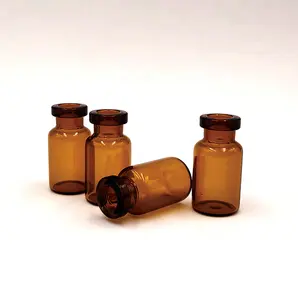 Farmasötik boru şeklindeki şişeler çeşitli boyutlarda satın boş cam şişeler