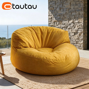 Funda Gigante <span class=keywords><strong>para</strong></span> Puff de Chenilla Impermeable <span class=keywords><strong>para</strong></span> Exteriores OTAUTAU de 4 pies, Sofá Cama <span class=keywords><strong>para</strong></span> Piscina SF386, Sin <span class=keywords><strong>Relleno</strong></span>, Por Favor, Rellénalo Tú Mismo - Product Image 6