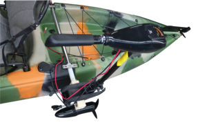 55LBS電気トローリングモータートロリーカヤック屋外漂流アクセサリー - Product Image 4