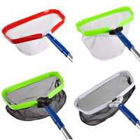 Heavy Duty Leaf Rake Stoff Kunststoff netze für Schwimmbäder Brunnen Zubehör Pool Skimmer Netz