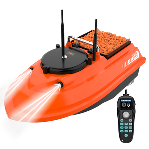 Flytec Nouveau V066 12V Moteur Brushless Haute Vitesse 20km/h Portée 1000M Charge Utile 3KG Bateau RC de Pêche pour Appâts et Carpes en Mer - Product Image 1