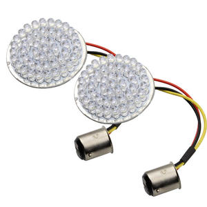 RACEPRO RP6640-1001RR Luces Traseras LED Dobles Ámbar Blanco Rojo con Señales de Giro para Harley Sportster Dyna Touring Softail - Product Image 1