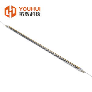 Sưởi ấm hồng ngoại đèn R7S 400V 2000 Wát sóng ngắn thạch anh IR sợi <span class=keywords><strong>carbon</strong></span> nóng ống - Product Image 5