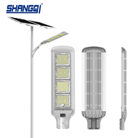 Lámpara Solar LED para Exteriores, IP65, Impermeable, 200W, para Carreteras y Alumbrado Público, con Batería LiFePO4 de 10 Años de Duración, Precio al por Mayor