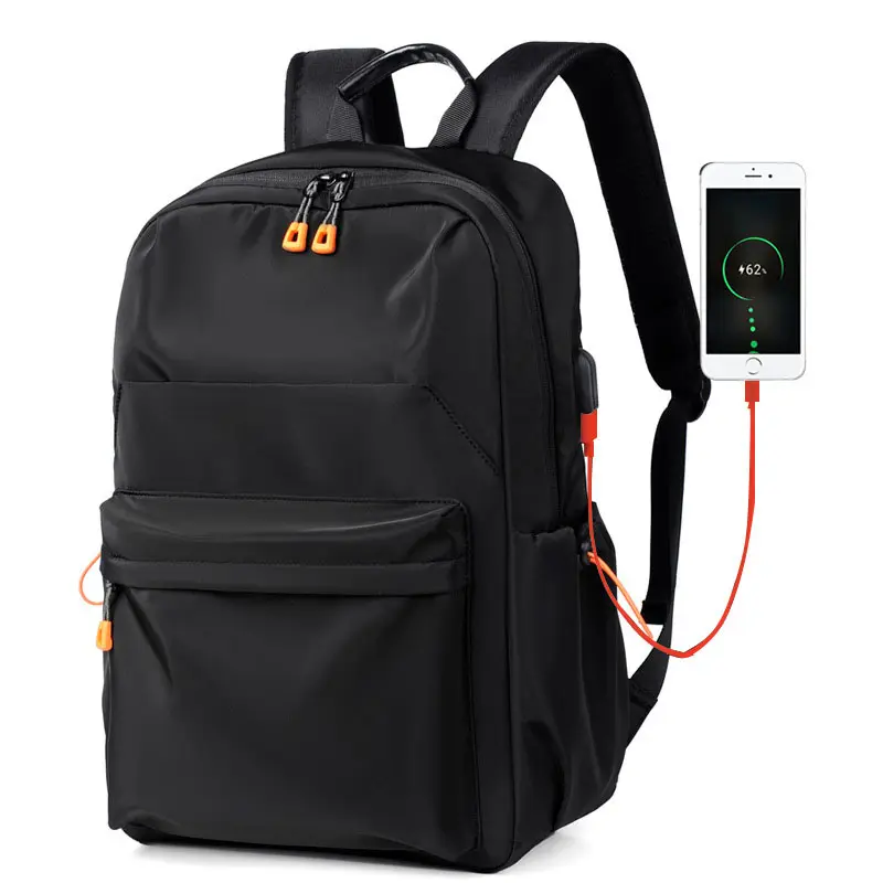 Hot Sale Waterproof Travel Casual Sports USB Rechargeable Backpack Business Office Computer Laptop Bag for Men Women
