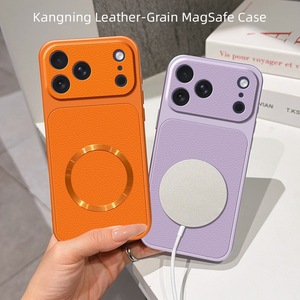 Luxury Magnetic Soft <strong>Touch</strong> PU Leather Phone Case iPhone 17 Pro MAX 16 15 14 13 12 11 Pro MAX Shockproof Frame <strong>Protective</strong> Case - Product Image 2