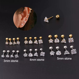 <span class=keywords><strong>Orecchini</strong></span> di Moda da Donna <span class=keywords><strong>Orecchini</strong></span> Scintillanti con Zirconi Cubici in <span class=keywords><strong>Acciaio</strong></span> <span class=keywords><strong>Chirurgico</strong></span> 316L Placcato Oro <span class=keywords><strong>Orecchini</strong></span> a Lobo Ipoallergenici Gioielli di Lusso - Product Image 6