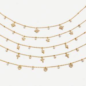 Europäische amerikanische Luxus High-End Titan Stahl vergoldet Unisex nicht verblassende Edelstahl Mode Anhänger Halskette - Product Image 2