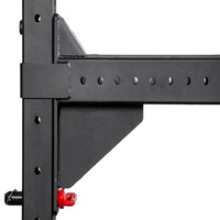 Barre de protection robuste pour haltérophilie, bras de sécurité pour rack de squat, accessoires multifonctionnels pour rack d'entraînement, barre de sécurité à bras long