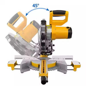 Laser Positioning Single Sliding Miter <b>Saw</b> for Wood Aluminum <b>Plastic</b> Cutting Wood <b>Saw</b> Machines - Product Image 3