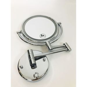 Hotel Badezimmer Wand montage Doppelseitiger LED-Kosmetik spiegel Punch-Free Retract able Beauty Light Faltbarer Einzieh spiegel - Product Image 4