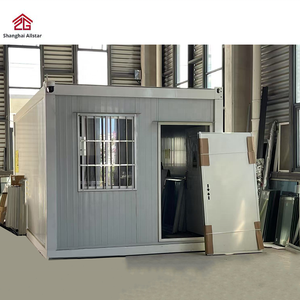 Maison en conteneur moderne personnalisable <span class=keywords><strong>à</strong></span> un étage <span class=keywords><strong>à</strong></span> deux étages pour les maisons en conteneur et les bureaux Étoile en acier Porte de 5 ans Tout - Product Image 3