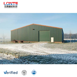 1000 mét vuông đúc sẵn sẵn Kết cấu thép xây dựng nhà kho - Product Image 1