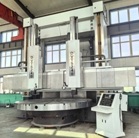 Tour vertical industriel CNC à double colonne de haute qualité et robuste, modèle VL5225, 380V/440V, longueur de pièce maximale 2000 mm, 4 outils