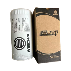 กรองน้ำมันเครื่อง Weichai สภาพใหม่ หมายเลขอะไหล่ 1000424655A สำหรับรถตักล้อยางเครื่องยนต์ Weichai สำหรับร้านซ่อมเครื่องจักร - Product Image 1