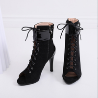 2025 HS0015 Offre Spéciale Jazz bottes talons hauts chaussures de danse pôle scène femmes salle de bal professionnel moderne chaussures de danse latine