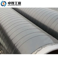 Rollo de película de PE para contratistas, para envolver el área de soldadura y el acoplamiento de bridas de válvulas, 220 mm x 55 m, cinta de PE delgada para tuberías, suministro de fábrica