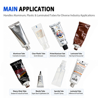 Machine de remplissage et de scellage automatique NFS-80A pour tubes de dentifrice, crème, pommade, tubes en plastique et emballages cosmétiques en aluminium